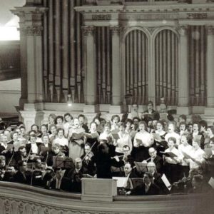 Aus gesundheitlichen Gründen konnte Siegfried Schadwill 1966 nicht das Weihnachtsoratorium dirigieren; KMD Walther Schönheit aus Saalfeld übernahm die Leitung dieses Konzerts.