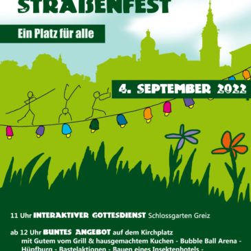 4.9. – Ökum. Straßenfest 2022