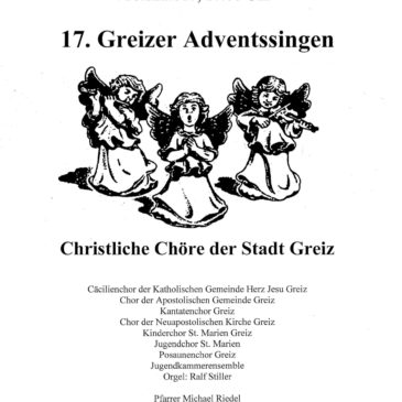 Greizer Adventssingen