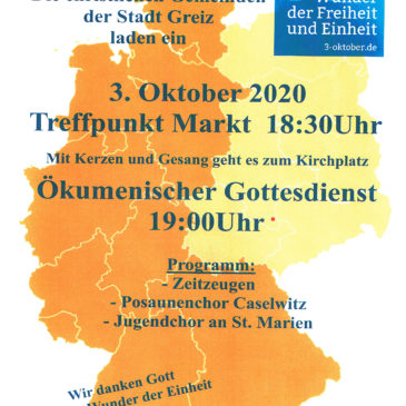 Gott sei Dank, Deutsche Einheit!