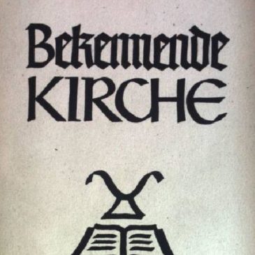 Gemeindeabend am 3.3. – 19 Uhr „Bekenntniskirche statt Nationalkirche“ mit Sup. a D. Görbert
